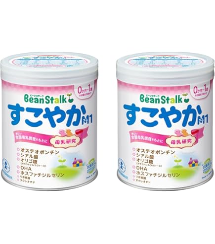 Amazon.co.jp: すこやかM1 粉ミルク 大缶 800g×2缶 : 食品・飲料・お酒